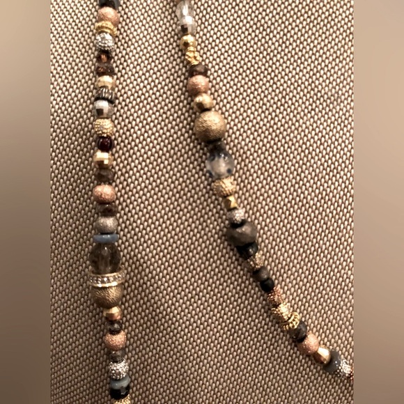 Devon Page McLearu Mixed Media Beaded Rosary - Picture 10 of 12